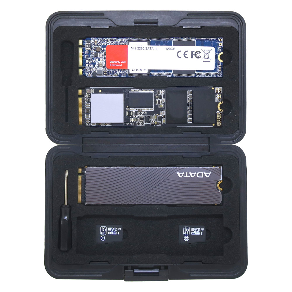 M.2 SSD収納ケース　M2BOX